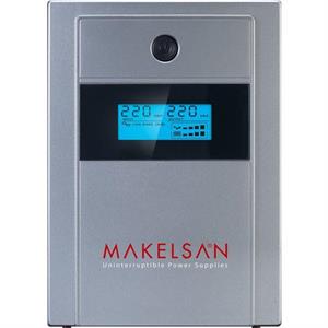 MAKELSAN LION 1200 VA (2x12V 7AH Akü) Line Interactive 5/10 dk UPS