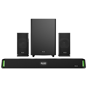 MIKADO MD-SBT35, 160W, 5+1, Masaüstü, BT/AUX/USB/HDMI/OPTICAL, Soundbar, Siyah Kasa, Ev Sinema Sistemi