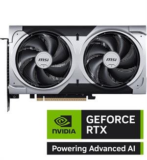 MSI GEFORCE RTX 5060 TI 8G VENTUS 2X OC PLUS 8GB GDDR7 128B DX12 PCIE 5.0 X16 (3XDP 1XHDMI)