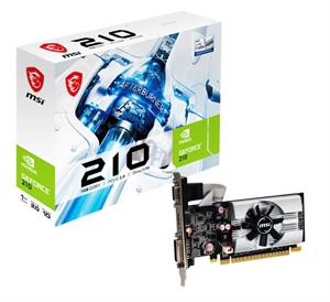 MSI N210 1GD3/LP 1GB Geforce GT210 DDR3 64bit HDMI DVI VGA 16x Ekran Kartı