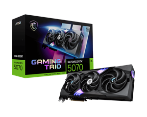 MSI RTX5070 12G GAMING TRIO OC 12GB Geforce RTX5070 GDDR7 192bit HDMI 3xDP 16x Ekran Kartı