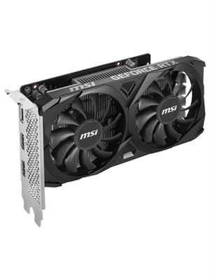 Msı VGA Geforce Rtx3050 Ventus 2x E 6g Oc RTX3050 6gb Gddr6 96B DX12 X8 (1xdp 2xhdmı) Ekran Kartı