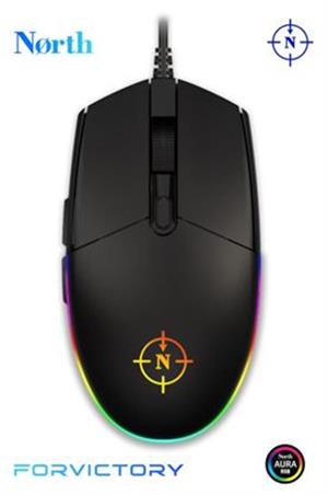 North Combat RGB Kablolu Oyuncu Mouse