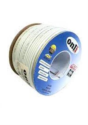 Onli ON-8001 RG6-U6 80 Tel 1,02 CCS-AL 100 metre Anten Uydu Kablosu