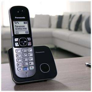 PANASONIC KX-TG6811 TELSİZ TELEFON (Gri) 18 Saat Konuşma, 170 Saat Bekleme, 120 Kişilik Rehber