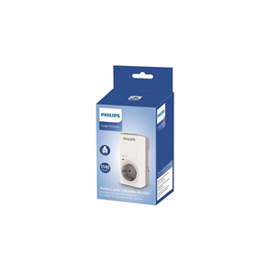 PHILIPS CHP7010W/10, Tekli, Akım Korumalı Priz, 1140 Joules, (Beyaz)