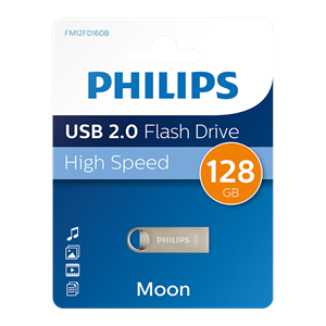 PHILIPS FM12FD160B/00 128GB USB2.0 Metal USB Bellek