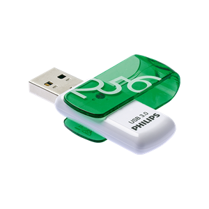 PHILIPS FM25FD00B/00 256GB USB3.0 Yeşil/Beyaz USB Bellek