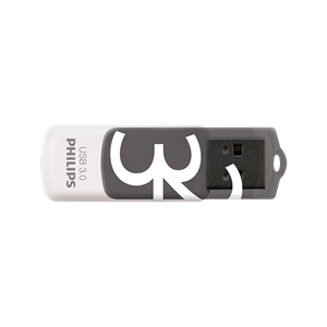 PHILIPS FM32FD00B/00 32GB USB3.0 Gri/Beyaz USB Bellek