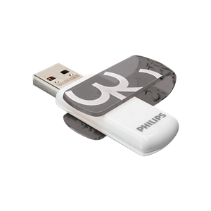 PHILIPS FM32FD05B/00 32GB USB2.0 Gri/Beyaz USB Bellek