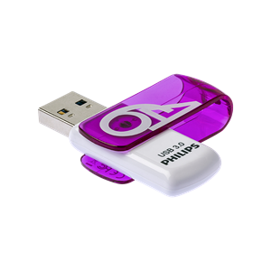 PHILIPS FM64FD00B/00 64GB USB3.0 Mor/Beyaz USB Bellek