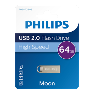 PHILIPS FM64FD160B/00 64GB USB2.0 Metal USB Bellek