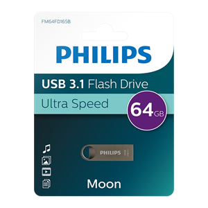 PHILIPS FM64FD165B/00 64GB USB3.1 Metal USB Bellek