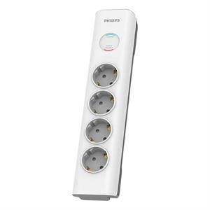 PHILIPS SPN7040WA/62 600J 4LÜ / 2M AKIM KORUMALI PRİZ