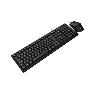 PHILIPS SPT6234B, Siyah, Türkçe Q, USB Kablolu, Klavye Mouse Set