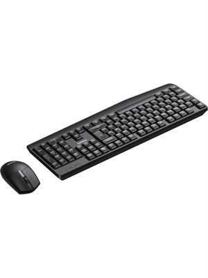PHILIPS SPT6337 Q Türkçe Kablosuz Siyah Klavye+ Mouse