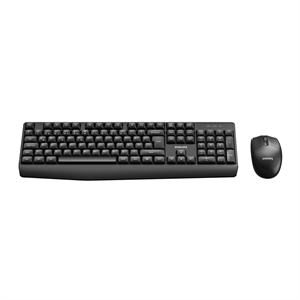 PHILIPS SPT6337B, Siyah, Türkçe Q, 2.4Ghz Kablosuz, Klavye Mouse Set