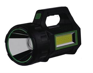 Polıce PS-385 Yan Aydınlatmalı,Kırmızı Işık ve Kırmızı İkaz Işıklı, Şarjlı Spot Fener