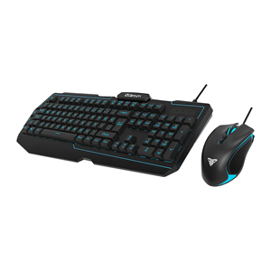 QUANTUM QG-Q6168, USB Kablolu, 3 Renk Arkadan Aydınlatmalı, Türkçe Q, 3600Dpi Mouse, Gaming Klavye Mouse Set (Siyah)