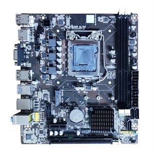 Quadro H61-B75M1 DDR3 GLan VGA,HDMI 4x Sata3 M.Sata 16X PCIe 1155p USB 3.0 2.3. Nesil Anakart