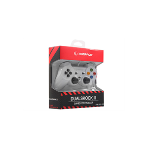 RAMPAGE SG-R602, Beyaz, PC/PS3, 1.8mt Kablolu, Çift Titreşimli, GAMEPAD