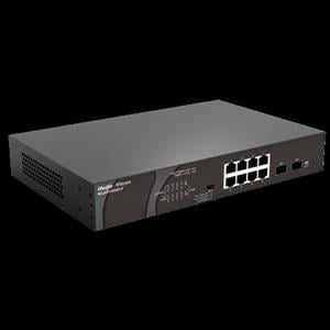 RUIJIE REYEE RG-ES110GDS-P 8 PORT 10/100/1000 8 PORT POE 2 PORT UPLINK 120W YONETILEMEZ DESKTOP SWITCH