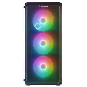 Rampage COMPACT, 750W 80+ Bronz, Mesh Panel, RGB, ATX GAMING KASA