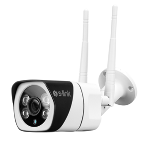 S-LINK DF-803W, Akıllı Güvenlik Kamerası, WiFi, 2Mpix, 3.6mm Lens, 10m. Gece Görüşü, Micro SD Kartlı, TUYA Yazılım