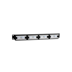 S-LINK SL-F624 Cat6 Patch Panel, 24-Port, UTP, 1U