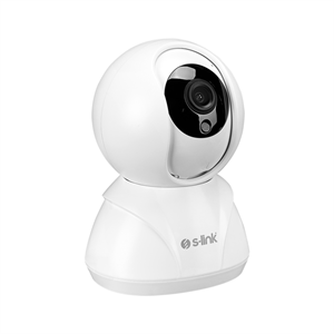 S-LINK SL-IND02, Ev/Bebek Güvenlik Kamerası, WiFi, 2Mpix, 3.6mm Lens, 10m. Gece Görüşü, Hareket algılama, İki Yönlü Ses, Micro SD Kartlı, TUYA Yazılım
