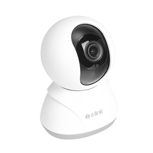 S-LINK SL-IND02, Ev/Bebek Güvenlik Kamerası, WiFi, 3Mpix, 3.6mm Lens, 10m. Gece Görüşü, Hareket algılama, İki Yönlü Ses, Micro SD Kartlı, TUYA Yazılım