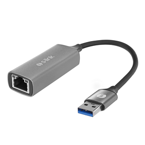 S-LINK SW-U334, GigaBit, USB3.0 to RJ45, Metal, Ethernet Kartı