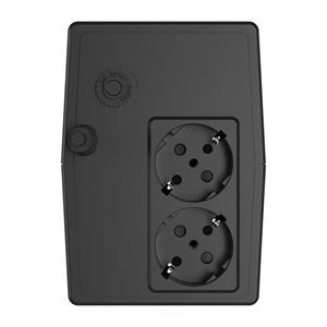 S-link MIGHT U60 600VA UPS 12V7Ah-1 360W Siyah Line-Interactive Kesintisiz UPS Güç Kaynağı