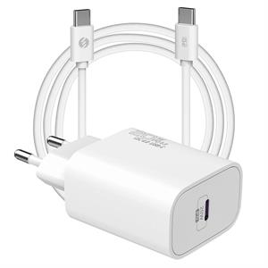 S-link SL-EC62TP Type-C 20W PD3.0 Quick Charge QC4.0 Kablo + Ev Şarj Adaptör