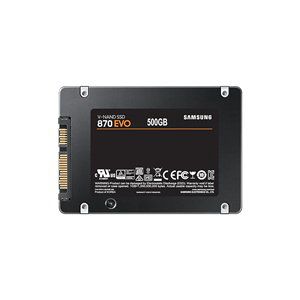 SAMSUNG MZ-77E500BW, 870 EVO, 500GB, 560/530, 2,5