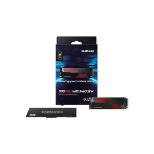 SAMSUNG MZ-V9P1T0CW, 990 PRO, 1TB, 7450/6900, Gen4, NVMe PCIe M.2 2280, SSD (Soğutuculu) (Türkiye Distribütörü Garantili)
