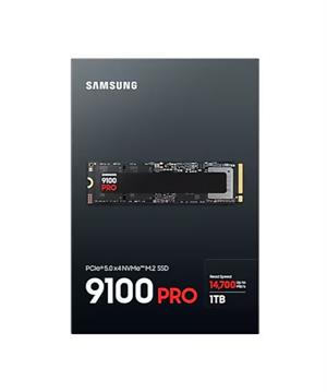 SAMSUNG MZ-VAP1T0BW 9100 PRO M.2 1TB (14700/13300MB/s) PCIe + NVMe (V-NAND TLC) SSD Disk (22x80MM)