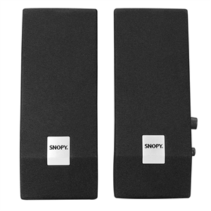 SNOPY SN-611, 6W, 1+1, Masaüstü, Speaker, AC 220V, (Siyah)