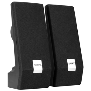 SNOPY SN-611, 6W, 1+1, Masaüstü, Speaker, AC 220V, (Siyah)
