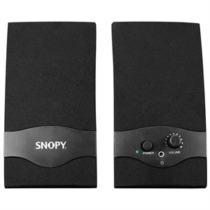 SNOPY SN-84, 4W, 1+1, Masa Üstü, USB, SPEAKER (Siyah)