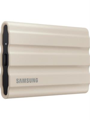 Samsung 2TB T7 Shield Usb 3.2 (Okuma 1050MB - Yazma 1000MB) Bej Taşınabilir SSD Disk MU-PE2T0K-WW