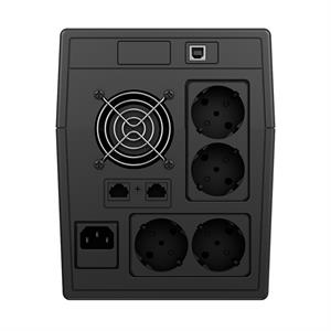 TESCOM LEO 2000 VA (2x12V 9AH Akü) Line Interactive 5/10 dk UPS