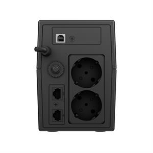 TESCOM LEO 800VA (1x12v 9AH Akü) Line Interactive 5/10 dk UPS