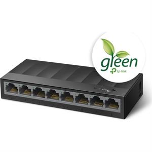 TP-LINK LS1008G 8 PORT 10/100/1000 YONETILEMEZ DESKTOP SWITCH PLASTİK KASA