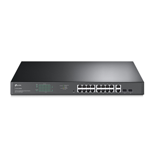 TP-LINK SG1218MPE, 16 Port, Gigabit, PoE 250W, 2 Port Gigabit Combo SFP, Rackmount, Yönetilebilir, Switch