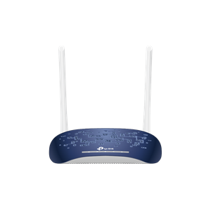 TP-LINK TD-W9960, 4 Port, 2.4Ghz Wifi, 300Mbps, 2xAnten, VDSL2, ADSL2+ MODEM