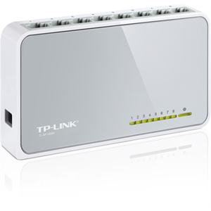 TP-LINK TL-SF1008D, 8 Port, Megabit, Yönetilemez, Masaüstü Switch