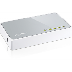 TP-LINK TL-SF1008D, 8 Port, Megabit, Yönetilemez, Masaüstü Switch