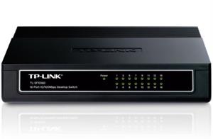 TP-LINK TL-SF1016D 16 Port Mbit Desktop Yönetilemez Plastik Kasa Switch