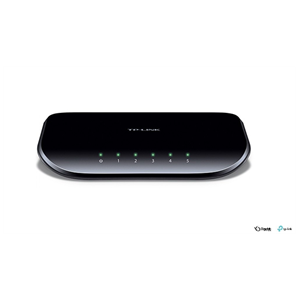 TP-LINK TL-SG1005D, 5 Port, GigaBit, Yönetilemez, Masaüstü Switch